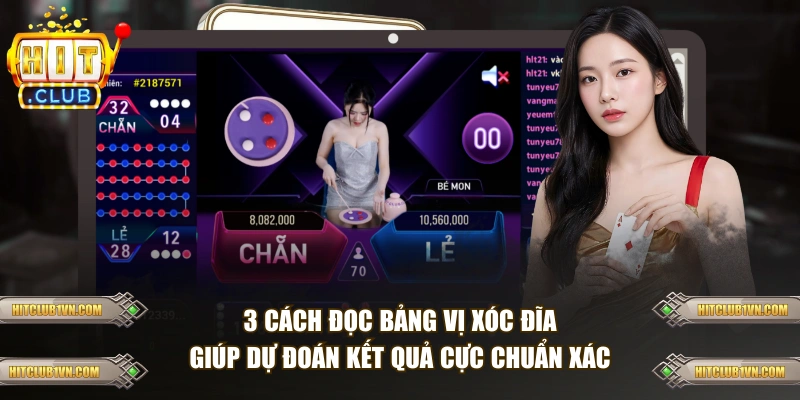 3 cách đọc bảng vị xóc đĩa giúp dự đoán kết quả cực chuẩn xác