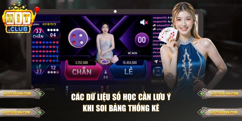 Các dữ liệu số học cần lưu ý khi soi bảng thống kê