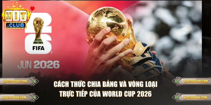 Cách thức chia bảng và vòng loại trực tiếp của World Cup 2026