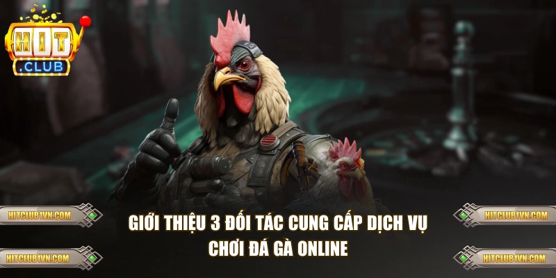 Giới thiệu 3 đối tác cung cấp dịch vụ chơi đá gà online