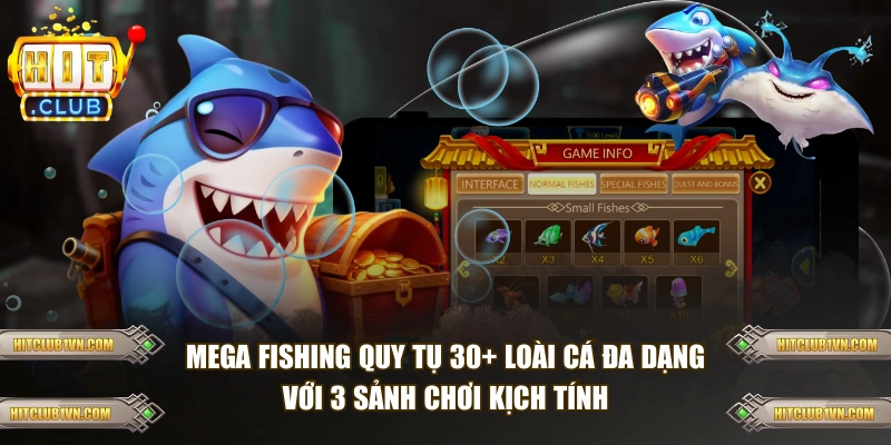 Mega Fishing là game do JILI phát hành